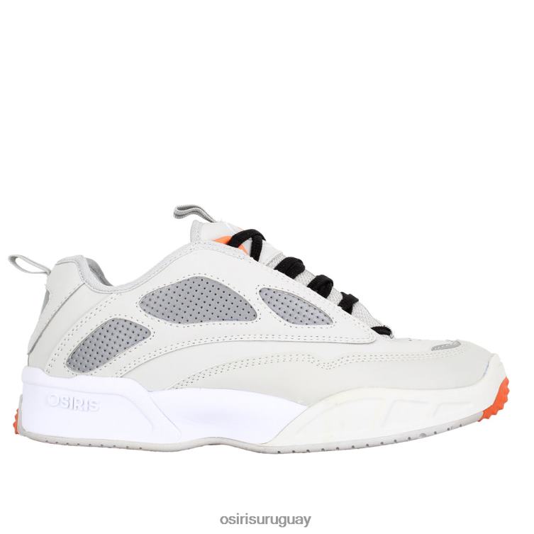 graffiti unisexo gris/naranja/arte X26LB9 Osiris zapato